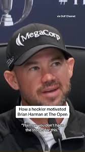 Brian Harman's Motivation at The Open