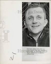 1959 Press Photo Dave Strack, University of Idaho's head basketball coach. 