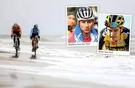 ,,ik was stijf op plekken waar ik normaal niet stijf ben na een cross.'' Radprofis Mathieu Van Der Poel Und Wout Van Aert Siegfahrer Egal In Welchem Gelande Sportmeldungen Stuttgarter Zeitung
