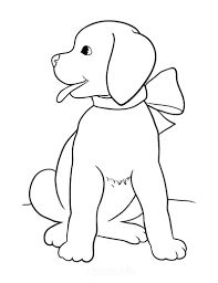 Color by number dog coloring page: 95 Dog Coloring Pages For Kids Adults Free Printables