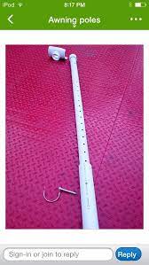 Awning Poles Diy Camping Diy Awning Camping