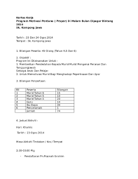 Pendahuluan program ini dirancang bagi memberi kesedaran kepada murid dan ibu bapa tentang kepentingan ilmu pengetahuan demi masa hadapan mereka. Doc Kertas Kerja Program Motivasi Perdana Proper Rashidah Musuroh Academia Edu