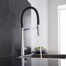 Hotbath fellow mitigeur de cuisine 20x21cm avec levier et bec rotatif chrome fkm8cr. Mitigeur Cuisine Noir Douchette Kt0029c Eu