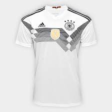 A camisa titular, branca, já havia sido lançada. Camisa Selecao Alemanha Home 2018 N 11 Reus Torcedor Adidas Masculina Branco Netshoes