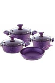 Karaca züccaci̇ye ti̇caret ve san a.ş. Tac 5860 7 Parca Mor Granit Tencere Takimi 2016st023123228554120 Fiyati Yorumlari Trendyol