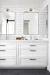 42 Inch White Bathroom Vanity