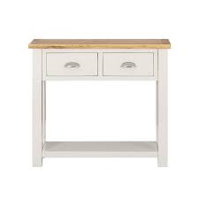 Cream console table from trusted suppliers, wholesalers, and. Slim Console Table In Cream Oak With Drawers Willow Buyitdirect Ie