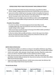 Perlengkapan yang tersisa sebesar rp 2.000.000,00. Konsolidasi Penuh Bab Iv 5 1