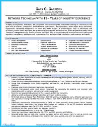 cable technician resume