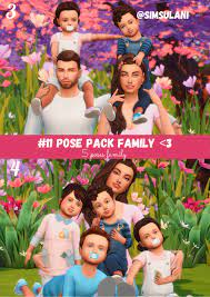By Simsulani 11 Family Pack Sims Poses Sims 4 Toddler Poses Sims 4