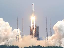 The debris from long march 5b landed in the indian ocean near the maldives, china's space agency said. Sqglyuvamslqqm
