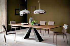 Shown With Options Available By Special Order Contemporary Dining Table Modern Dining Table Dining Table
