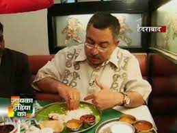 These days he regularly hosts two tv shows for hindi news channel ndtv india: Delicacies Of Hyderabad On Zaika India Ka Veethi