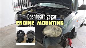 Jadi kereta boleh menemui kemalangan itu menahan kedudukannya. Perodua Kelisa Kenari Replace Engine Mount Youtube