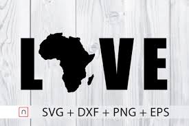 Download 5 Love Africa Svg Designs Graphics PSD Mockup Templates