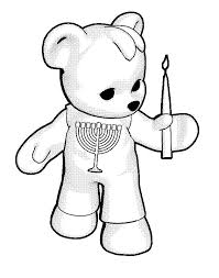 Add a message on the back, laminate and they would make a lovely little hanukkah gift! 18 Printable Hanukkah Coloring Pages Holiday Vault In 2021 Hanukkah Coloring Pages Bear Craft Christmas Coloring Sheets