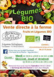 Domaine De La Poterie Legumes Bio Home Facebook