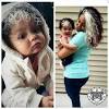 It was the fact that his head was full of white hair and it made him quite different than other babies. 1
