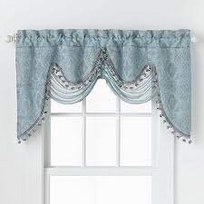 Shop for blue window valances at bed bath & beyond. Goodgram Georgina Ultra Luxurious Fringed Austrian Window Valance 52 In W X 84 In L Blue Target