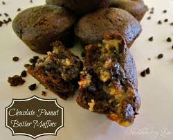 Huckleberry Love Chocolate Peanut Butter Muffins A Jiffy Recipe Peanut Butter Muffins Chocolate Peanut Butter Muffins Jiffy Recipes
