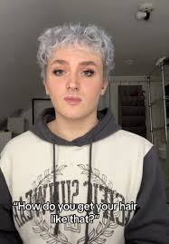 Blonde Twink with Curly Hair Nyc Nonbinary