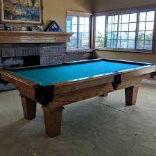 8 Foot World Of Leisure Pool Table With A 3 Piece Slate Will Be Taking It Apart Coming Back When The New Carpets In Leisure Pools Pool Table New Carpet