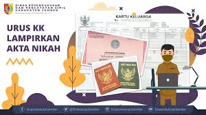 Surat keterangan sebagai suami dan istri yang dikeluarkan oleh kepala desa/lurah; Mengapa Harus Sertakan Akta Nikah Saat Urus Kk Simak Disini Ya Dispendukcapil Kabupaten Jember