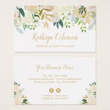 Wedding and event planner business cards for any occasion. Watercolor Chic Floral Gold Wedding Event Planner Business Card Zazzle Com Event Planner Business Card Wedding Event Planner Event Planning Binder