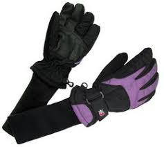 Snowstoppers Ripstop Nylon Gloves Purple