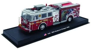 Are you ready to park a new truck in your drive? Amazon Com Seagrave Pumper Fire Truck Diecast 1 64 Model Amercom Gb 6 Toys Games
