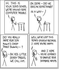 Good Old Bobby Tables Developer Humor App Tiny Cc Devhumor In 2020 Programmer Humor Developer Humor Humor