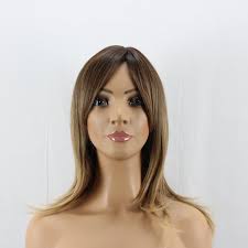 Long natural straight hair