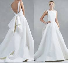 Robe de mariée en satin en tulle ras du sol à basque. 11 Off Simple Vintage Blanc Ivoire A Ligne Robes De Mariee Satin Robes De Mariee Chateau Jardin Dos Nu Robe De Mariee Sur Mesure