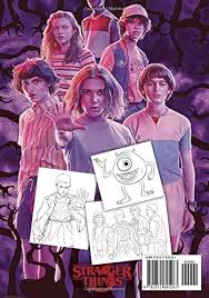 Stranger things x zoo'd animal hybrid friends. Stranger Things 3 Coloring Book Stranger Things Season 3 Exclusive Coloring Pages For Kids And Adults Stress Relief Coloring Book For All Fans Buy Online In Aruba At Aruba Desertcart Com Productid 174024869