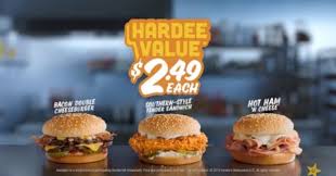 Check spelling or type a new query. Hardee S Releases Trio Of 2 49 Hardee Value Sandwiches Burgers Brand Eating