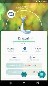 Dragonir ist ein pokémon der stufe 1 und entwickelt sich aus dratini und kann sich selbst wiederum zu dragoran weiterentwickeln. Welches Dratini