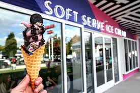 Scoops of ice cream on a baking sheet. The Latest Addition To The Little Man Ice Cream Family Is Pure Genius