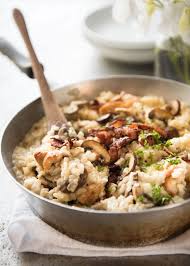 Chicken And Mushroom Risotto Recipe Risotto Recipes Chicken Risotto Recipes Recipetin Eats