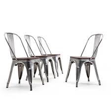 Stylish, comfortable and affordable, our resin bistro chairs are the perfect choice for your event on a budget. Home Garden Outdoor Cafe Bistro Chair Industrial Style Black Metal Restaurant Chair Swing Chair