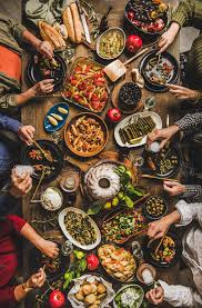 Turkish Family Feasting At Table In 2020 Food Aesthetic Food Cafe Food