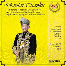Check spelling or type a new query. Sunway College Ipoh On Twitter In Honour Of The Official Birthday Of Dymm Spb Ydpa Al Sultan Abdullah Ri Ayatuddin Al Mustafa Billah Shah May The Nation Continue To Prosper And Be Blessed With His