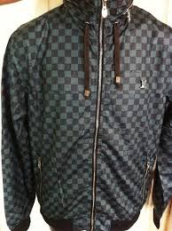 New Louis Vuitton Bomber Damier Jacket Black Size Xl T Shirt Men 1495 Jackets Men Fashion Adidas Outfit Fashion New Mens Fashion