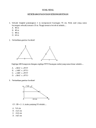 Maybe you would like to learn more about one of these? Soal Soal Kesebangunan Dan Kekongruenan Pdf