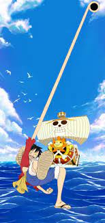 Luffy Ocean Thousand Sunny One Piece Wallpaper Galaxy S10 Luffy S Arm Around Camera Hole Punch Tatuagens De Anime Animes Wallpapers Anime
