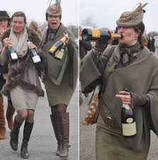 Cheltenham festival is not only a premier horse racing event, but it is also an occasion where trendy clothes and outfits are put on a display as well. Cheltenham Festival Ladies Day 2015 Best Pictures Of All The Fun As The Fashionable Fillies Hit The Racecourse Mirror Online
