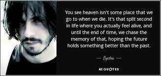 Time taught me how to see every second as heaven, even though they're perfectly disguised as hell. Top 25 Quotes By Eyedea A Z Quotes
