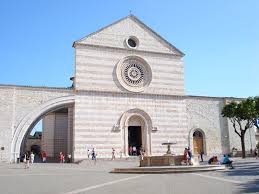 The basilica di santa chiara (basilica of st. Basilica Di Santa Chiara Assisi Sinsir75 Flickr