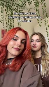 Sister Painting Swap Challenge with Leyla Tavas