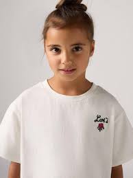 Kids Oversized Levi's Rose Tee