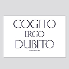 See more of dubito, ergo cogito, ergo sum. Cogito Ergo Sum Postcards Cafepress